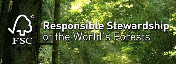 木制品和纸制品的FSC认证和亚马逊气候友好承诺认证Climate Pledge Friendly
