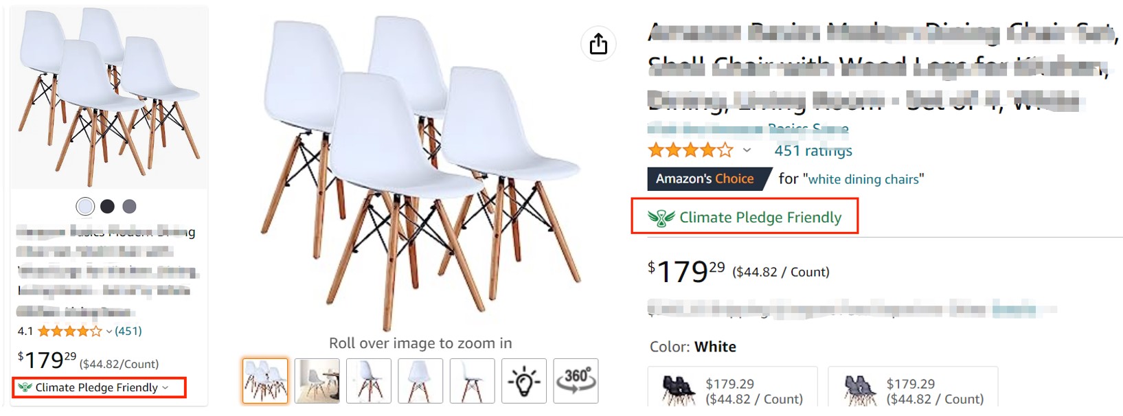 木制品和纸制品的FSC认证和亚马逊气候友好承诺认证Climate Pledge Friendly