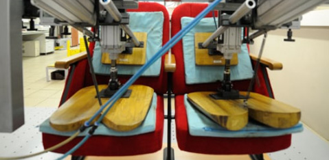 EN 12727欧盟固定式连排座椅强度和耐用性（Level 4）测试要点