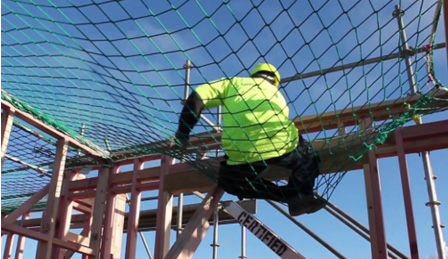 GB 5725-2025 安全网阻燃性能测试