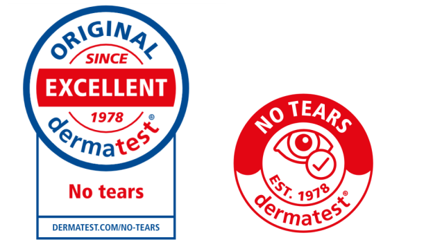 Dermatest® No Tears 无泪认证印章