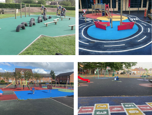 EN 1177冲击衰减型游乐场地面现场检查，保障儿童游乐安全