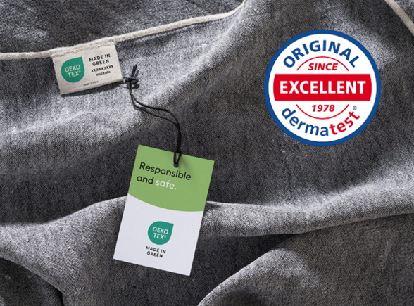 OEKO-TEX Standard 100认证已达成？让Dermatest®认证为您的产品增添亮点！